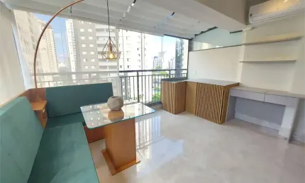 Apartamento com 1 quarto à venda na Alameda Iraé, --, Moema, São Paulo