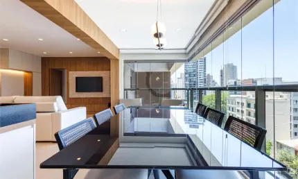 Apartamento novo pronto no paraíso , varanda gourmet conectada a cozinha!