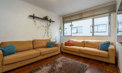 APARTAMENTO EM OTIMA RUA DE HIGIENOPOLIS COM 2 DORMITORIOS 1 VAGA