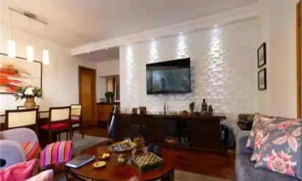 Apartamento de 130 m2 3 dormitórios 1 vaga em perdizes nobre