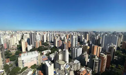 Apartamento novo, alto padrão, com 375 m2, 4 suítes e 4 vagas, a venda em Moema, perto do Ibirapuera