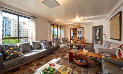 APARTAMENTO A VENDA NA VILA NOVA CONCEIÇÃO COM 3 SUITES, 4 VGAS, 377 M², PROXIMO  AO PQ IBIRAPUERA