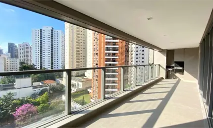Apartamento com 154 metros quadrados, recém-entregue na vila nova conceição.