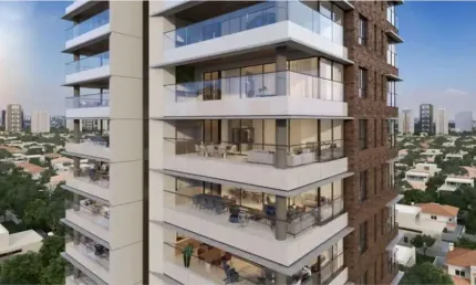 Apartamento novíssimo ar ibirapuera quartos 3, suítes 3, vagas 3, área útil – 171m²