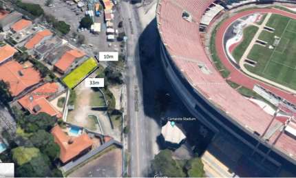 Terreno à venda no Morumbi em Localização Privilegiada, tendo como referência o Estádio.