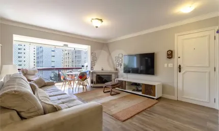 Apartamento em moema, 3 quartos, 2 vagas, face norte