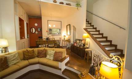 charmoso sobrado em vila, 3 dorms, 1 vaga, home office com 2 salas , lareira