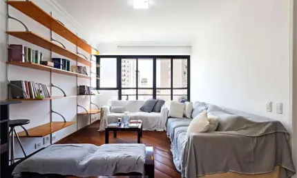 Apartamento de 152m² com 3 Dormitórios 1 Suíte 3 Vagas - Moema Pássaros