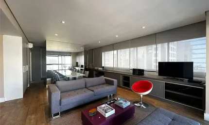 Apartamento tipo flat localizado no bairro Vila Olimpia
