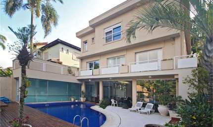 Casa  no alto da boa vista de 06 vagas, 4 suítes, piscina, raia, quadra de tênis e salão de festas