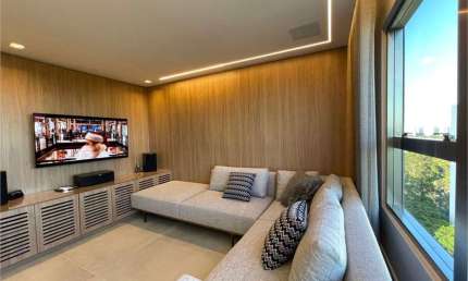 Apartamento Mobiliado com 1 dormitório 1 suíte  2 vagas para Locação ou Venda no Alto da Boa Vista