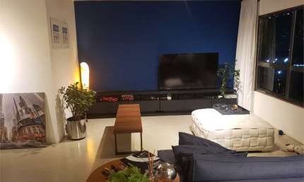 Apartamento de 70 metros com 1 Suíte e 1 Vaga de Garagem estilo Lofta no Bairro do Brooklin