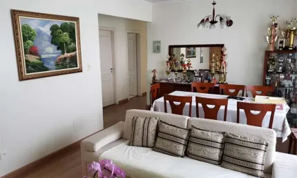 Apartamento de 130 m² à venda no paraíso, 3 quartos (1 suíte)