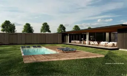 Casa de Alto Padrão com assinatura  exclusiva de renomado Arquiteto, na Fazenda Boa Vista