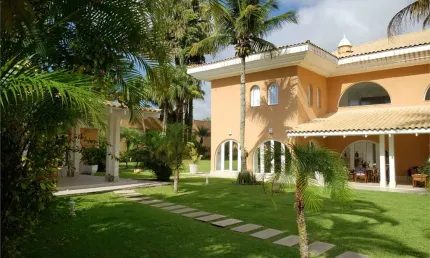 Casa no jardim  acapulco guarujá, 7 suítes terreno com 2.000 m².