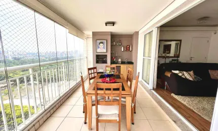 Apartamento à venda com 4 dormitórios e 117m²  em Campo Grande - SP