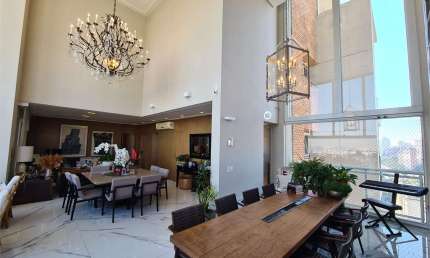 Apartamento á venda Ibirapuera vista aberta para o parque 367 m² 3 suítes 5vagas