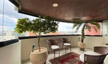 Apartamento para locação em moema pássaros com 4 suítes e vista deslumbrante!