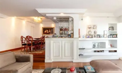 Apartamento 240m² à venda moema - 3 suítes 4 quartos com lazer