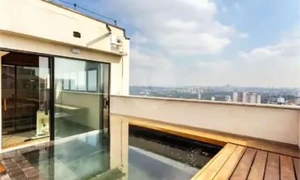 Cobertura Duplex - 2 Suítes - 3 Vagas - Piscina e Sauna Privativa
