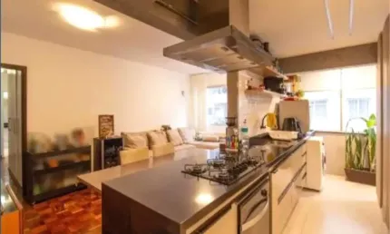 Apartamento 2 dormitórios, 1 vaga, reformado . na vila nova conceição.