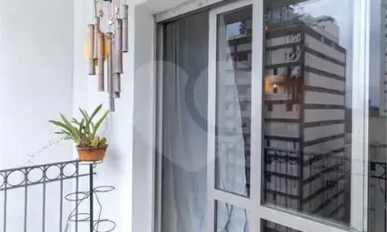 Apartamento de 87m2 2 quartos, varanda  e 1 vaga em Pinheiros
