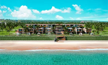 Casas em condomínio pé na areia - praia de guadalupe - pernambuco