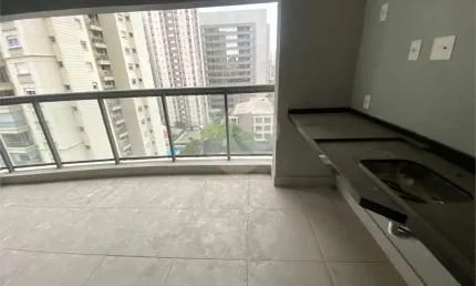 Apartamento novo com 81 m2, varanda, lavabo, 2 suítese 2 vagas, a venda no Brooklin
