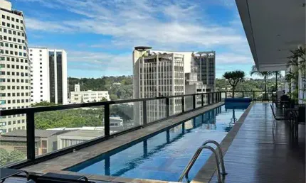 Apartamento tipo flat mobiliado para locação localizado no Bairro Vila  Olimpia.