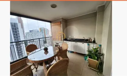 Apartamento no  Paraíso, com 4 quartos, 3 suítes, 3 vagas, linda varanda gourmet!! muito confortável
