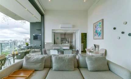 Apartamento para venda no Jardim América com 3 suítes, varanda gourmet, 2 vagas vista livre