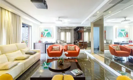 Apartamento com 3 quartos à venda na Alameda dos Guaramomis, --, Moema, São Paulo