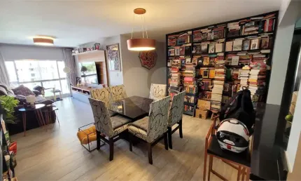 Apartamento em Pinheiros 103m², todo reformado 1 vaga de garagem.