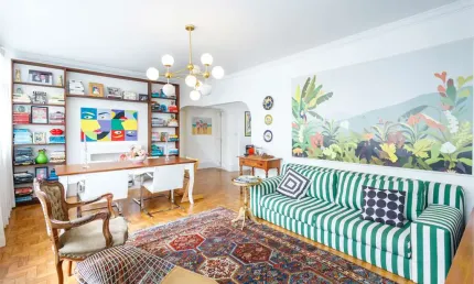 Apartamento com 140m2 com 3 dorms (1suíte) e 1 vaga