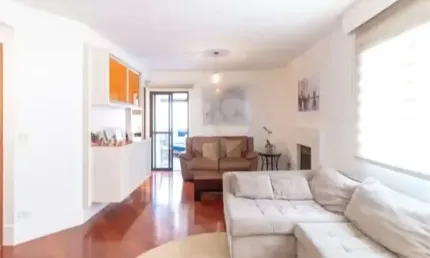Apartamento sofisticado, recém-reformado, com ambientes bem planejados no Brooklin.