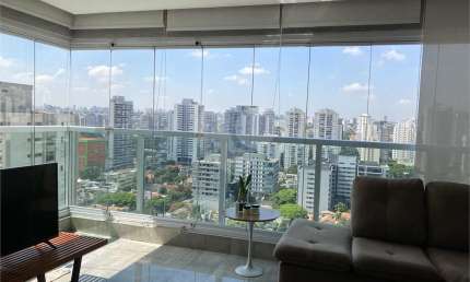 Apartamento com 1 quarto à venda na Avenida Santo Amaro, --, Brooklin, São Paulo