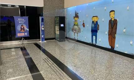 Laje em vão livre em  Imponente prédio comercial na Av. Paulista