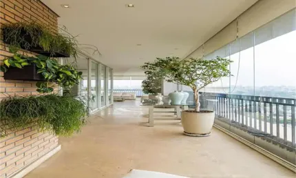 Apartamento de alto padrão a venda com 473m2 e 5 vagas em moema