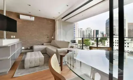 Apartamento com 1 quarto à venda na Rua Elvira Ferraz, --, Vila Olímpia, São Paulo
