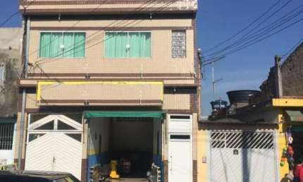 Casa sobrado c/ salão em Jardim Veloso - Osasco, SP