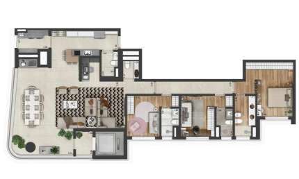 Apartamento com 3 quartos à venda no Alphaville, Barueri 