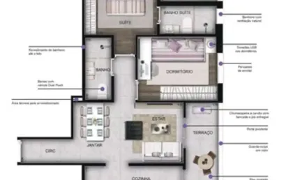 Apartamento com 3 quartos à venda no Rochdale, Osasco 