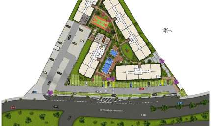 Apartamento com 2 quartos à venda no Recanto Vista Alegre, Cotia 