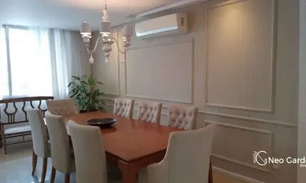 Amplo apartamento semi mobiliado no centro de Joinville