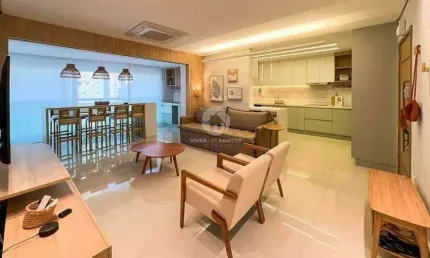 Apartamento Porteira Fechada no 2 quartos no Boqueirão em Santos