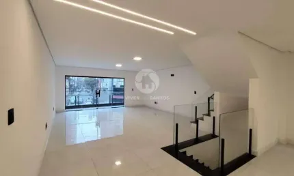 Maravilhosa casa sobreposta alta duplex com 280m² – 3 suítes, espaço gourmet e vista para o mar