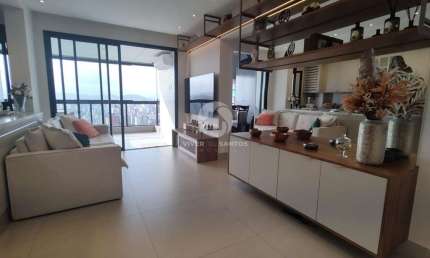 Apartamento com 2 dormitórios à venda, 82 m² por R$ 1.535.000,00 - Aparecida - Santos/SP