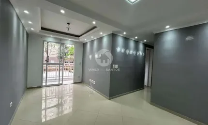 Apartamento com 2 dormitórios à venda, 69 m² por R$ 380.000,00 - Nova Cintra - Santos/SP