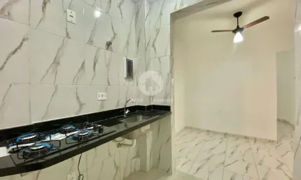 Kitnet com 1 dormitório à venda, - ponta da praia - santos/sp