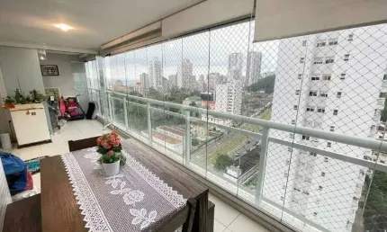 Lindo apartamento com 131m² 3 dormitórios sendo 1 suite - 2 vagas de garagem